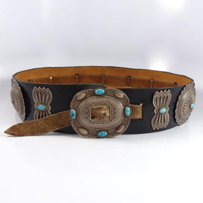 1940-50s Concha Belt by Tsosie - Garland's