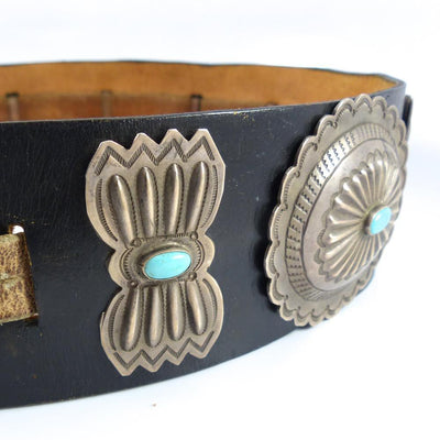 1940-50s Concha Belt by Tsosie - Garland's