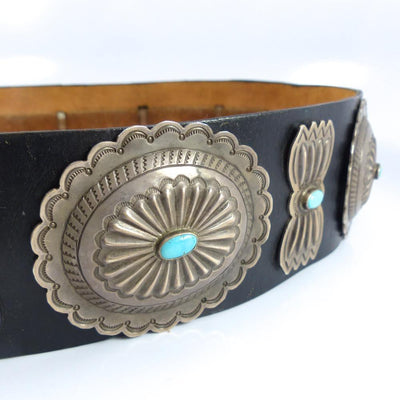 1940-50s Concha Belt by Tsosie - Garland's