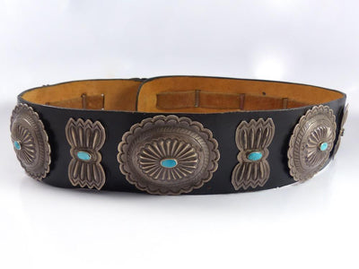 1940-50s Concha Belt by Tsosie - Garland's