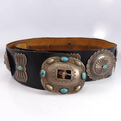 1940-50s Concha Belt by Tsosie - Garland's