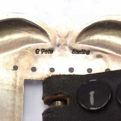 Silver Concha Belt by Curtis Pete - Garland's