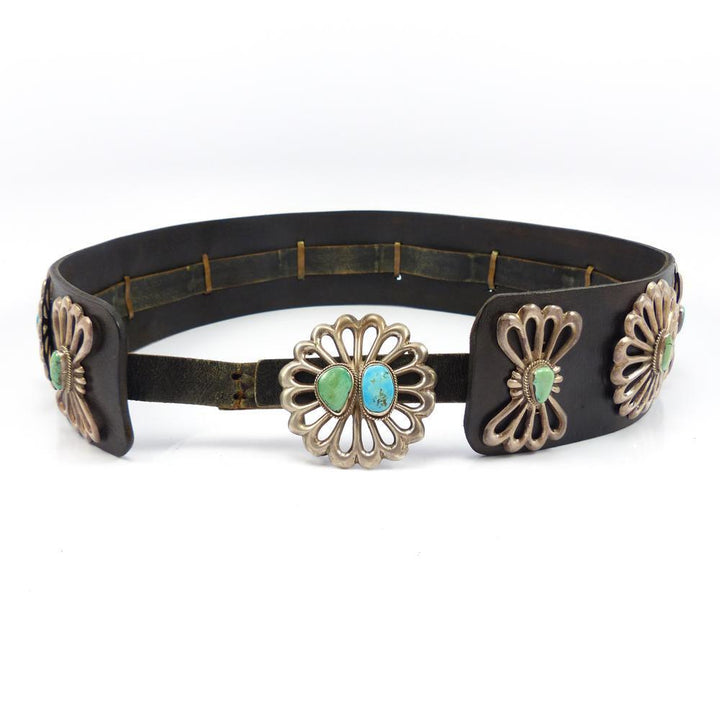 Turquoise Concha Belt by Vintage Collection - Garland's