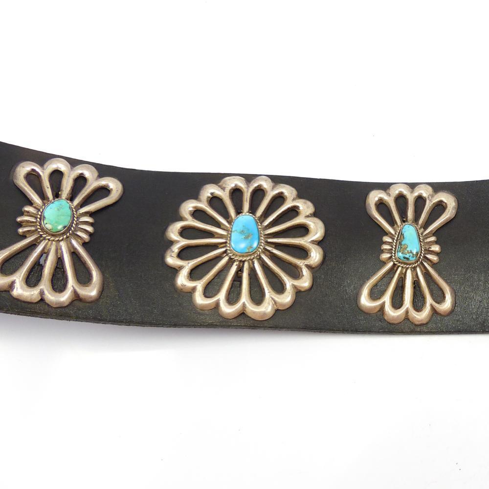 Turquoise Concha Belt by Vintage Collection - Garland's