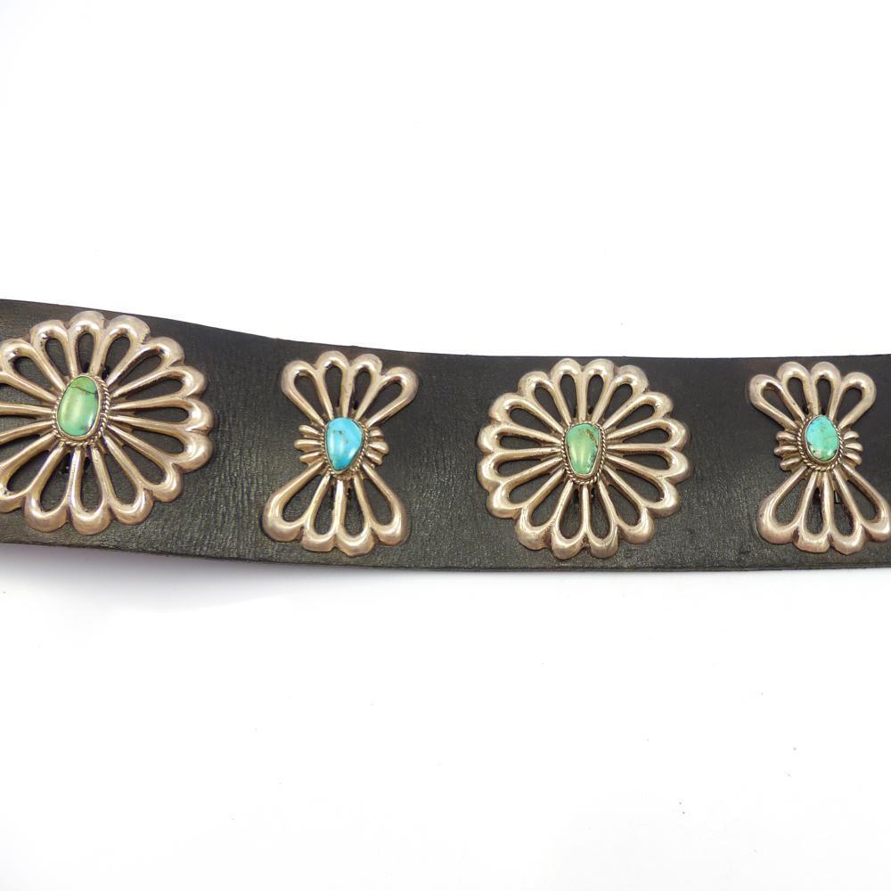 Turquoise Concha Belt by Vintage Collection - Garland's