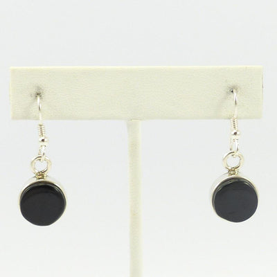 Black Jade Earrings by Michael and Causandra Dukepoo - Garland's