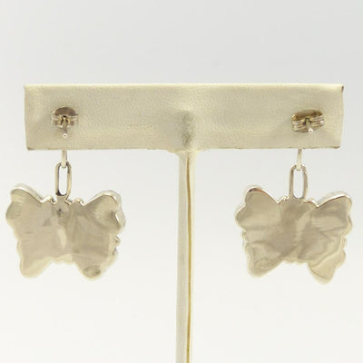Lapis Butterfly Earrings by Diane Lonjose - Garland's