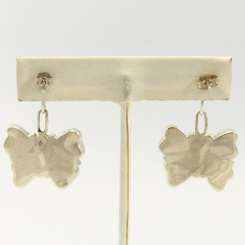 Lapis Butterfly Earrings by Diane Lonjose - Garland&
