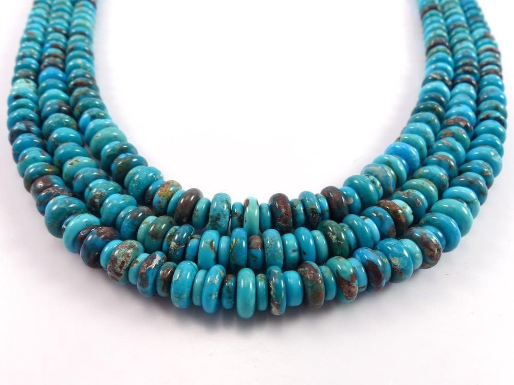 "Blue Maiden" Necklace by Larry Vasquez - Garland's