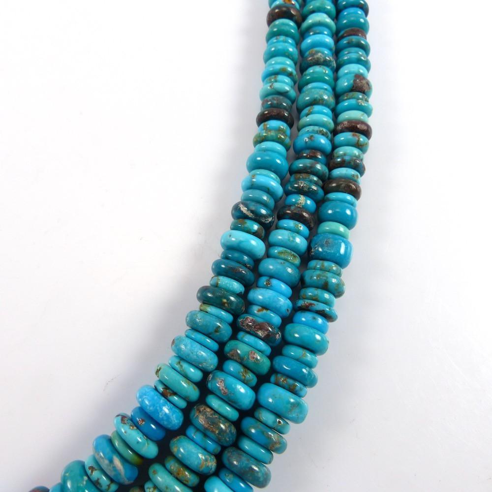 "Blue Maiden" Necklace by Larry Vasquez - Garland's