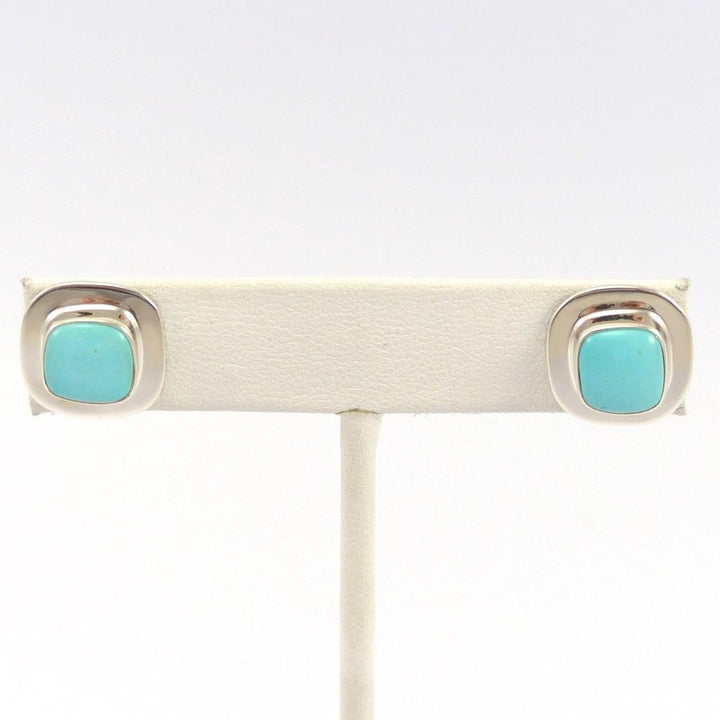 Kingman Turquoise Necklace and Earring Set, Nathan George, Jewelry, Garland's Indian Jewelry