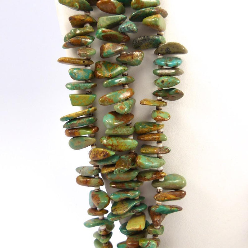 Royston Turquoise Jacla Necklace by Kenneth Aguilar - Garland&