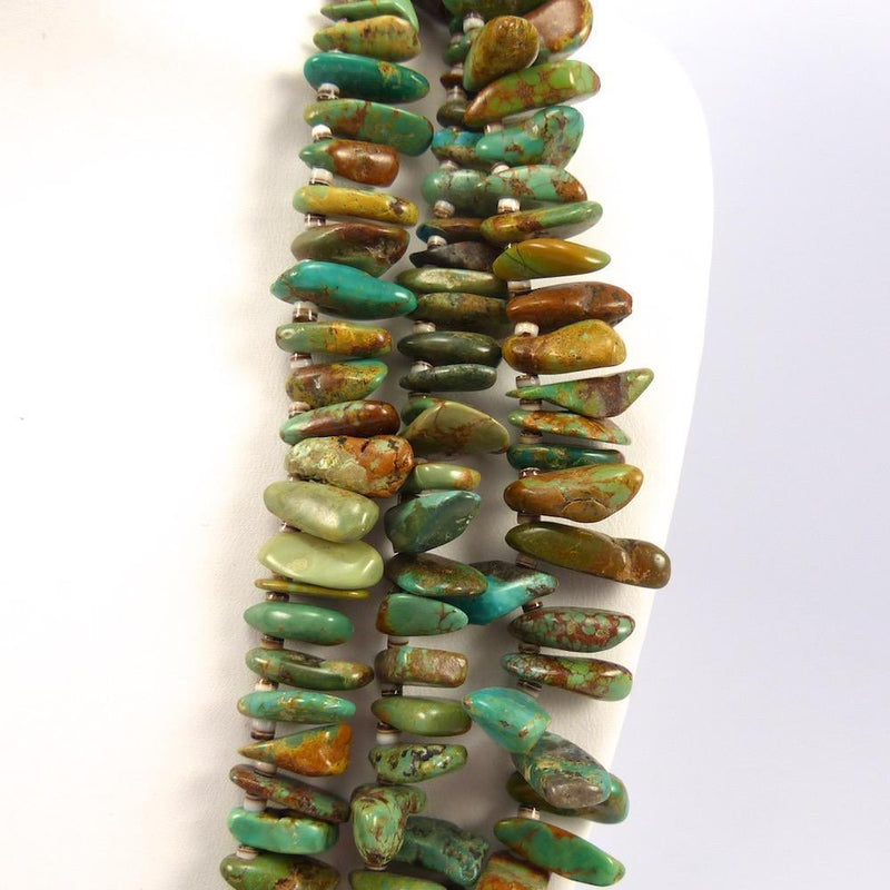 Royston Turquoise Jacla Necklace by Kenneth Aguilar - Garland&