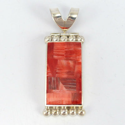 Spiny Oyster Shell Pendant by Bryon Yellowhorse - Garland's