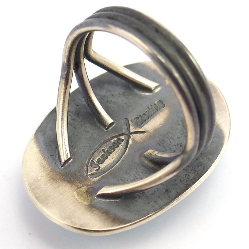Morenci Turquoise Ring by Tommy Jackson - Garland&