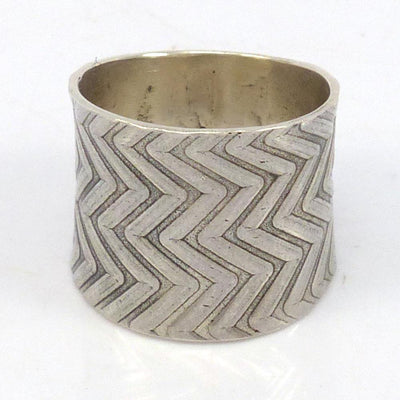 Silver Saddle Ring by Bryan Joe - Garland's