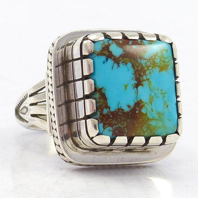 Royston Turquoise Ring by Toby Henderson - Garland's