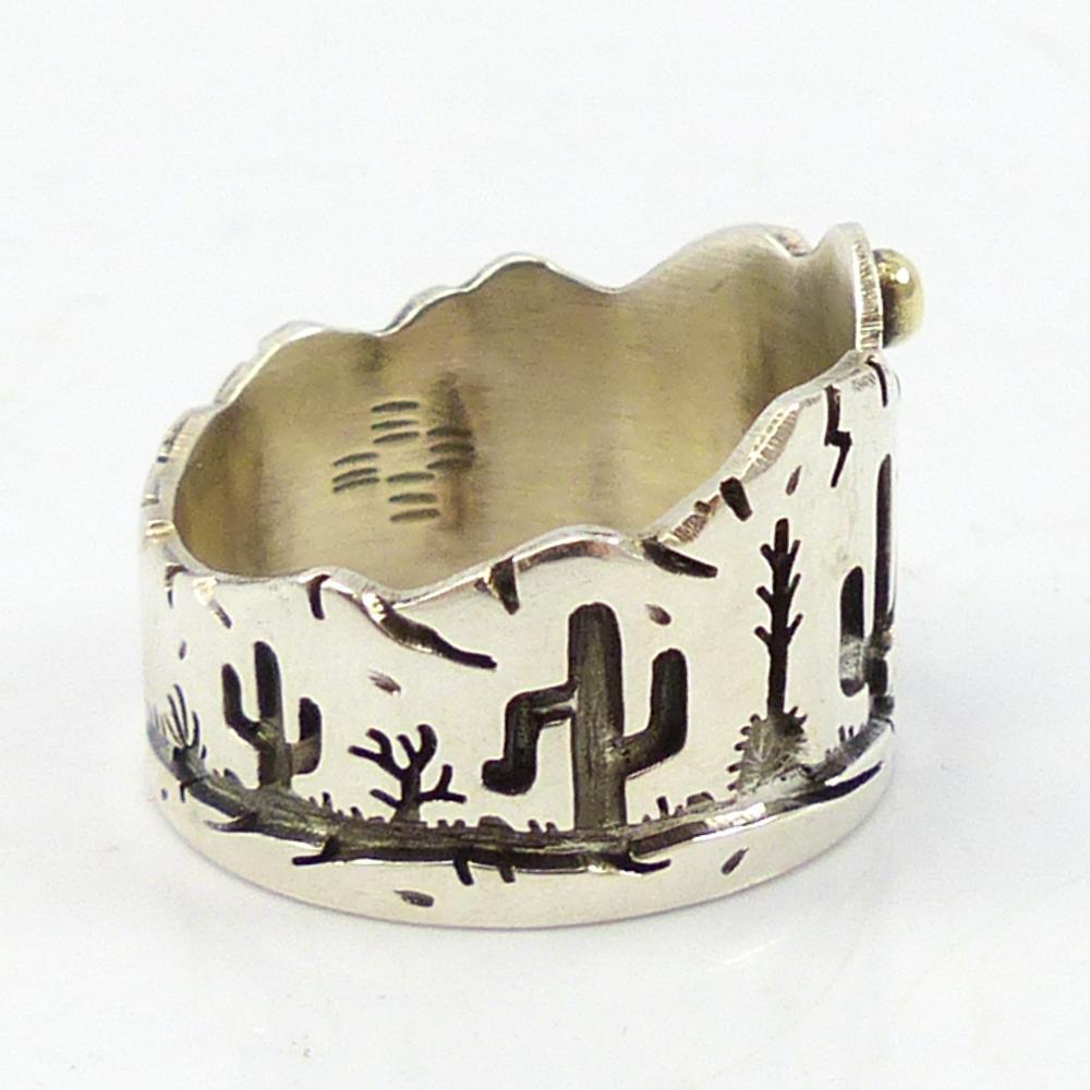 Desert Scene Ring by Rick Manuel - Garland's