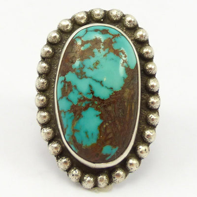 Royston Turquoise Ring by Joel Pajarito - Garland's