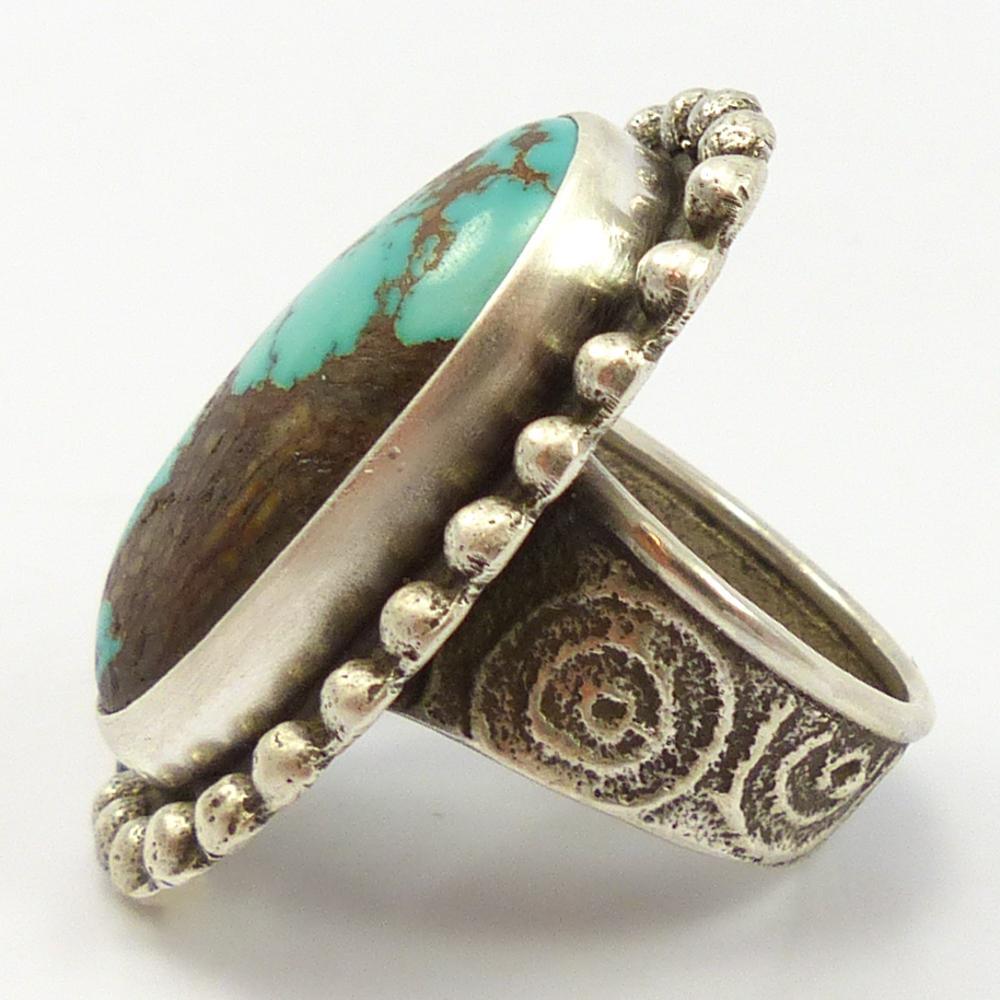 Royston Turquoise Ring by Joel Pajarito - Garland's