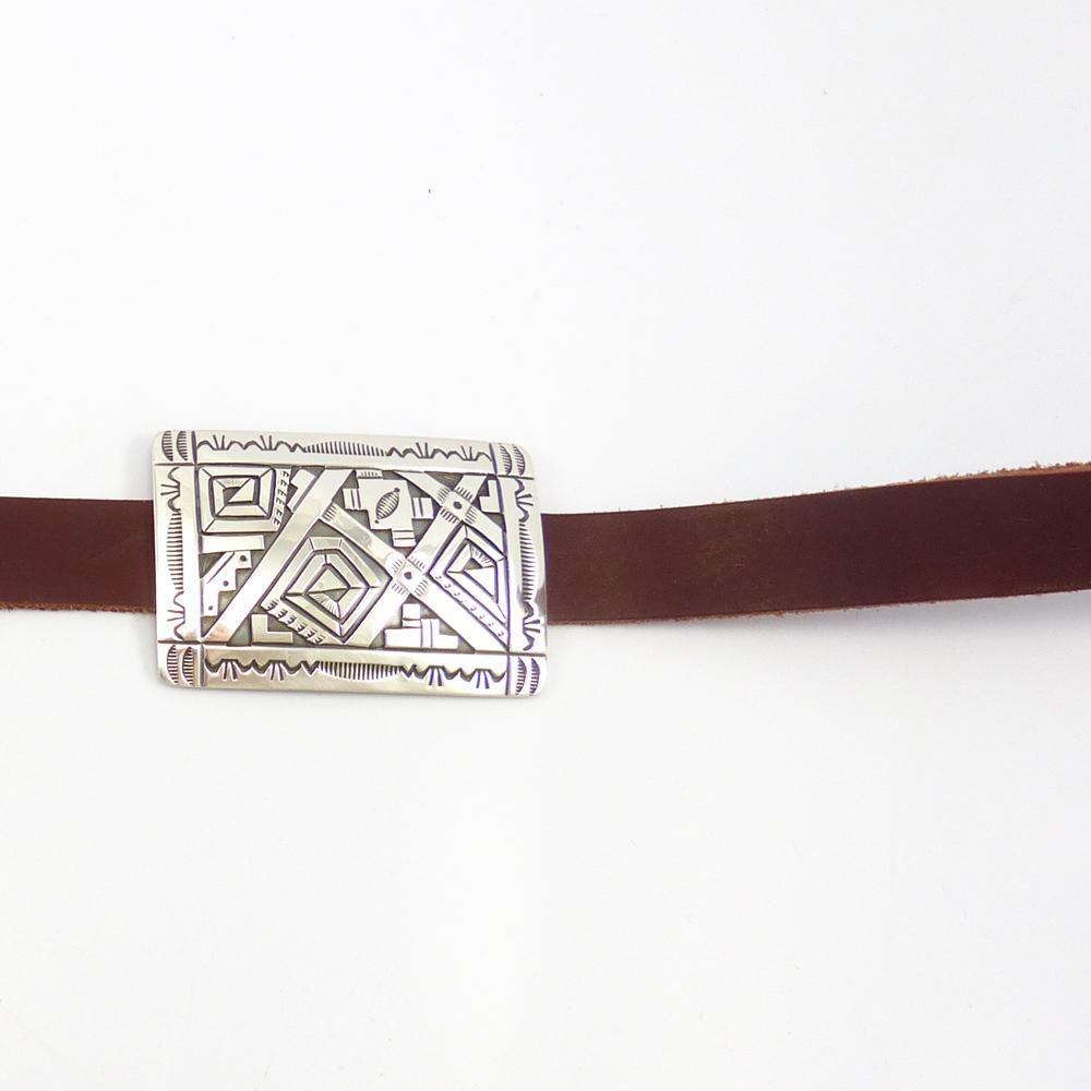 Silver Concha Belt by Peter Nelson - Garland's