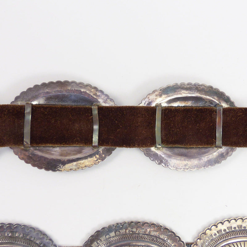 1970s Concha Belt by Ernest Bilagody - Garland&