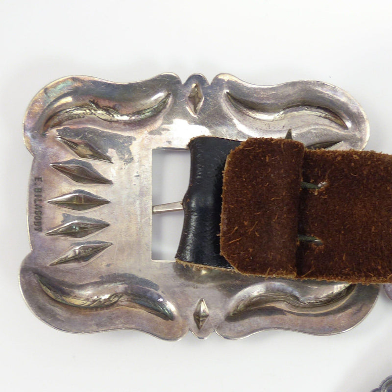 1970s Concha Belt by Ernest Bilagody - Garland&