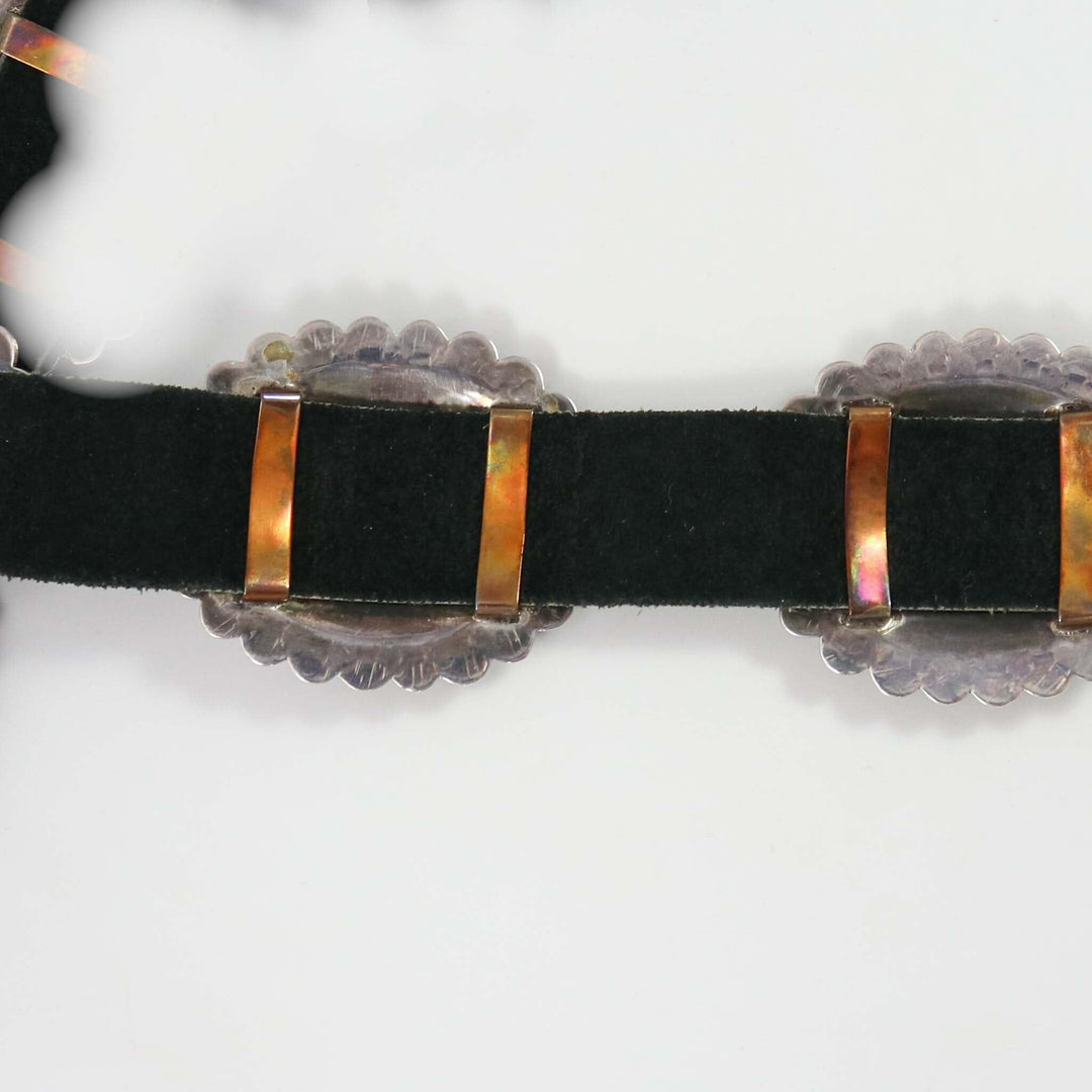 1970s Concha Belt by Ernest Bilagody - Garland's