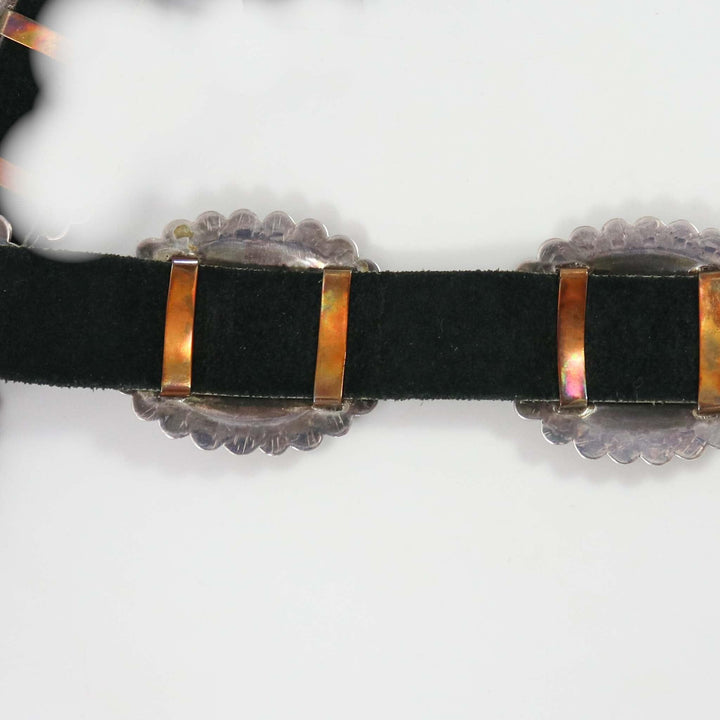 1970s Concha Belt by Ernest Bilagody - Garland's