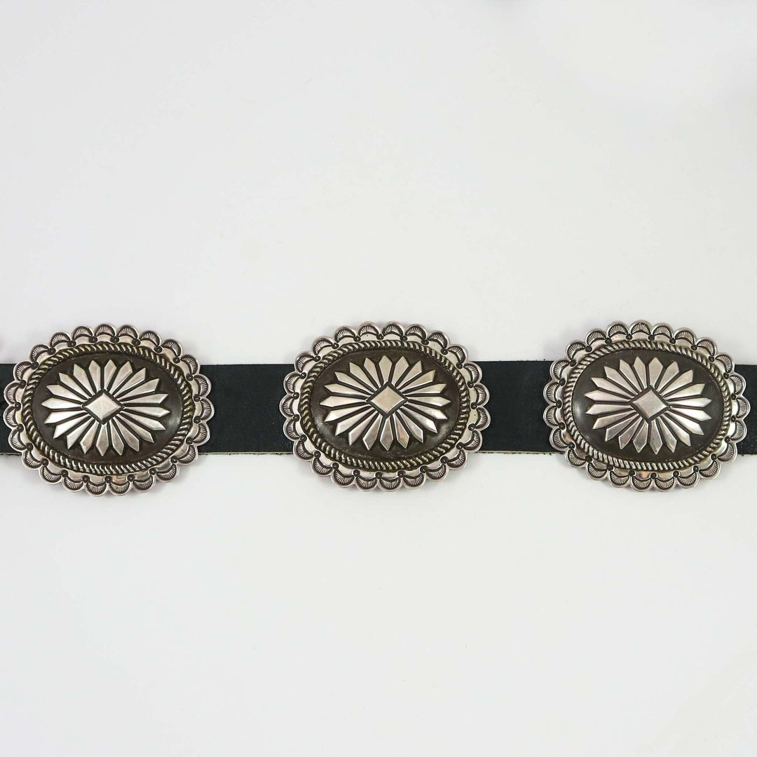 1970s Concha Belt by Ernest Bilagody - Garland's