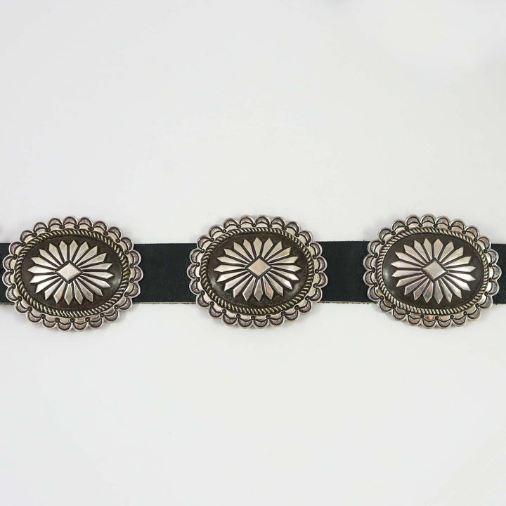 1970s Concha Belt by Ernest Bilagody - Garland's