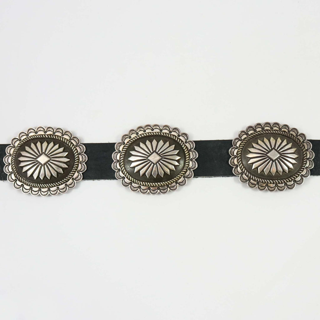 1970s Concha Belt by Ernest Bilagody - Garland's