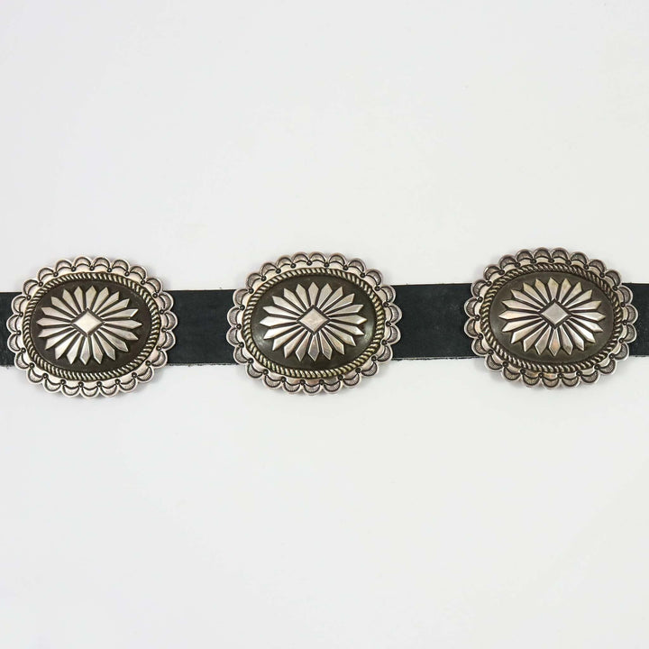 1970s Concha Belt by Ernest Bilagody - Garland's