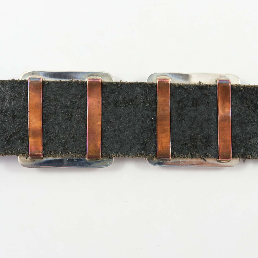 Inlay Concha Belt by Richard Aguilar - Garland's