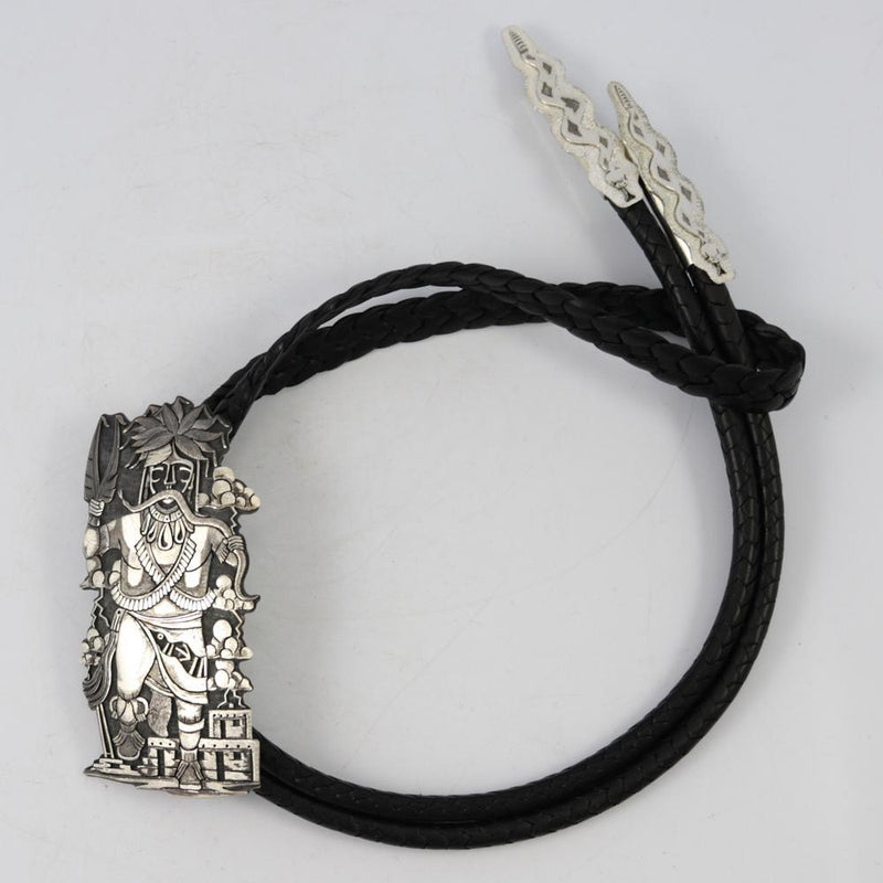 Snake Dance Bola Tie by Bennett Kagenveama - Garland&