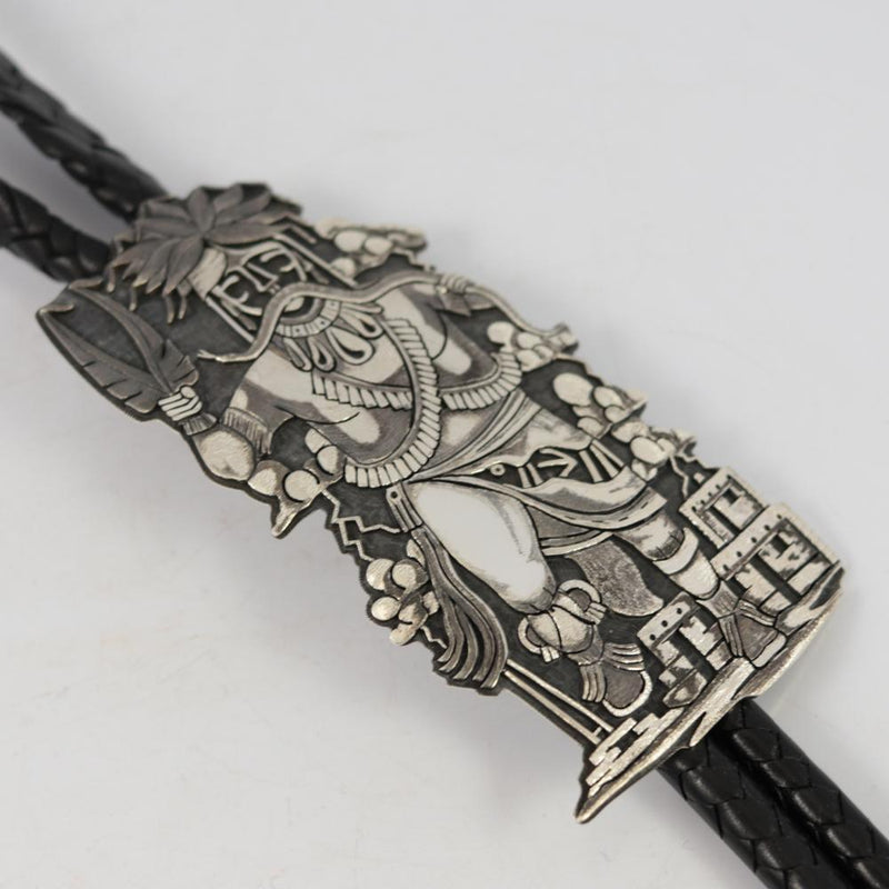 Snake Dance Bola Tie by Bennett Kagenveama - Garland&
