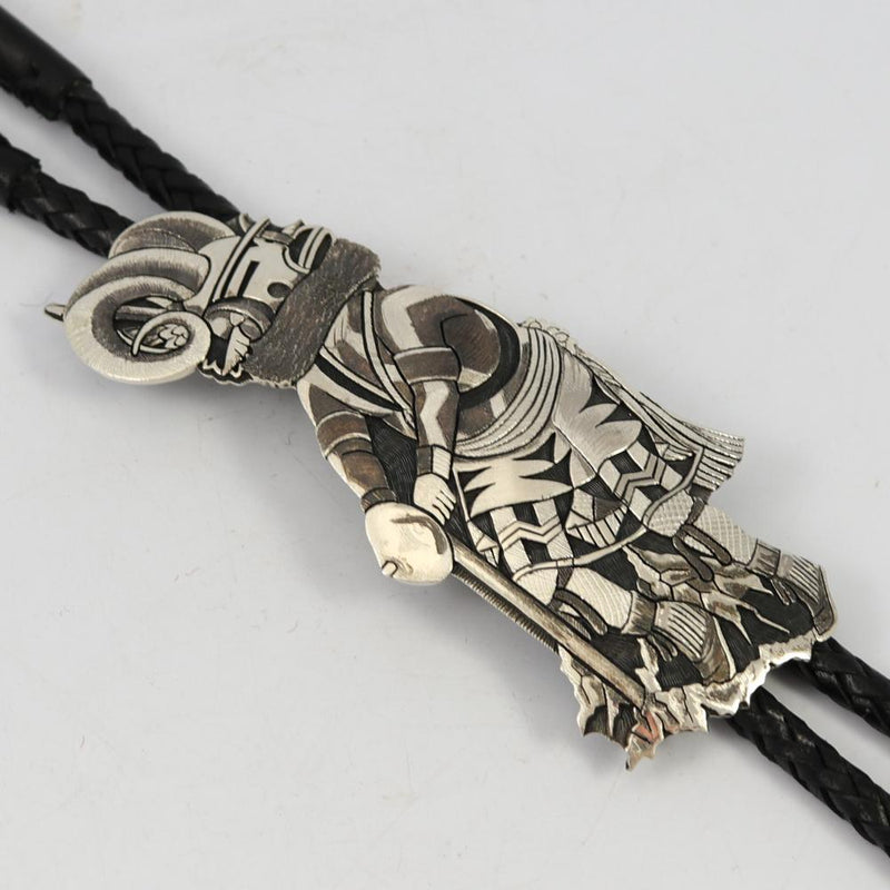 Mountain Ram Bola Tie by Bennett Kagenveama - Garland&
