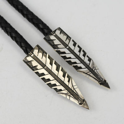 Mountain Ram Bola Tie by Bennett Kagenveama - Garland's