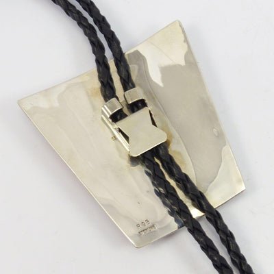 Inlay Bola Tie by Rick and Glendora Booqua - Garland's