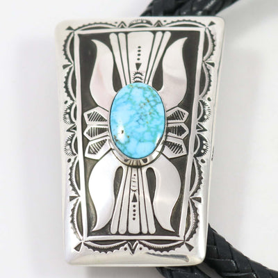 Turquoise Bola Tie by Charlie John - Garland's