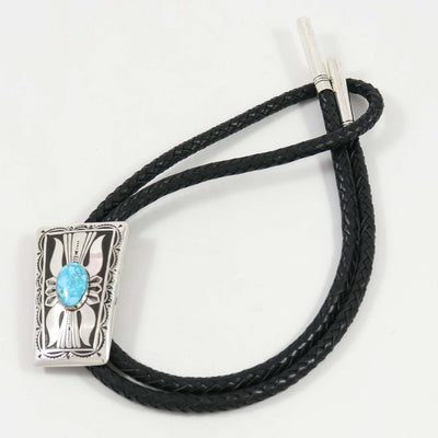 Turquoise Bola Tie by Charlie John - Garland's