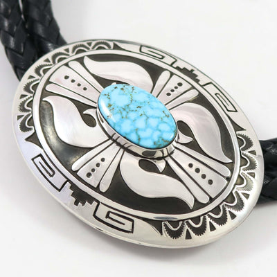 Turquoise Bola Tie by Charlie John - Garland's