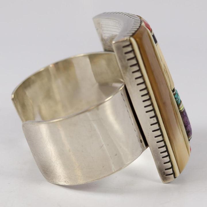 Cobbled Inlay Cuff by Don Staats - Garland's