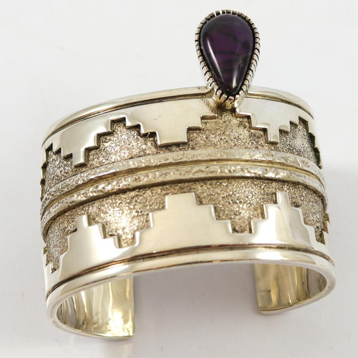 Sugilite Overlay Cuff by Tommy Jackson - Garland's