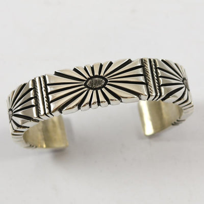 Silver Cuff by Thomas Jim - Garland's