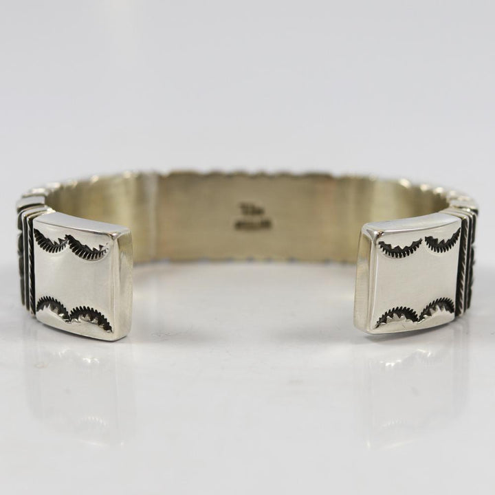 Silver Cuff by Thomas Jim - Garland's