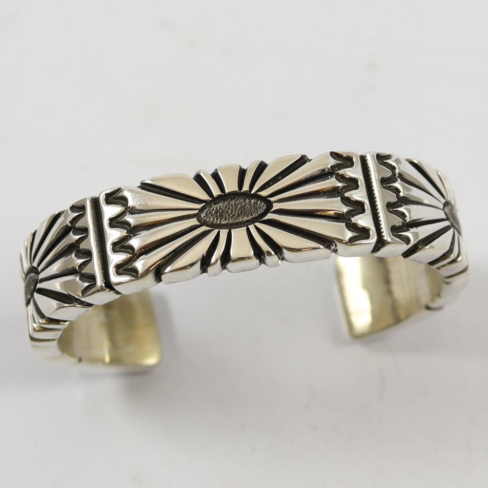 Silver Cuff by Thomas Jim - Garland's