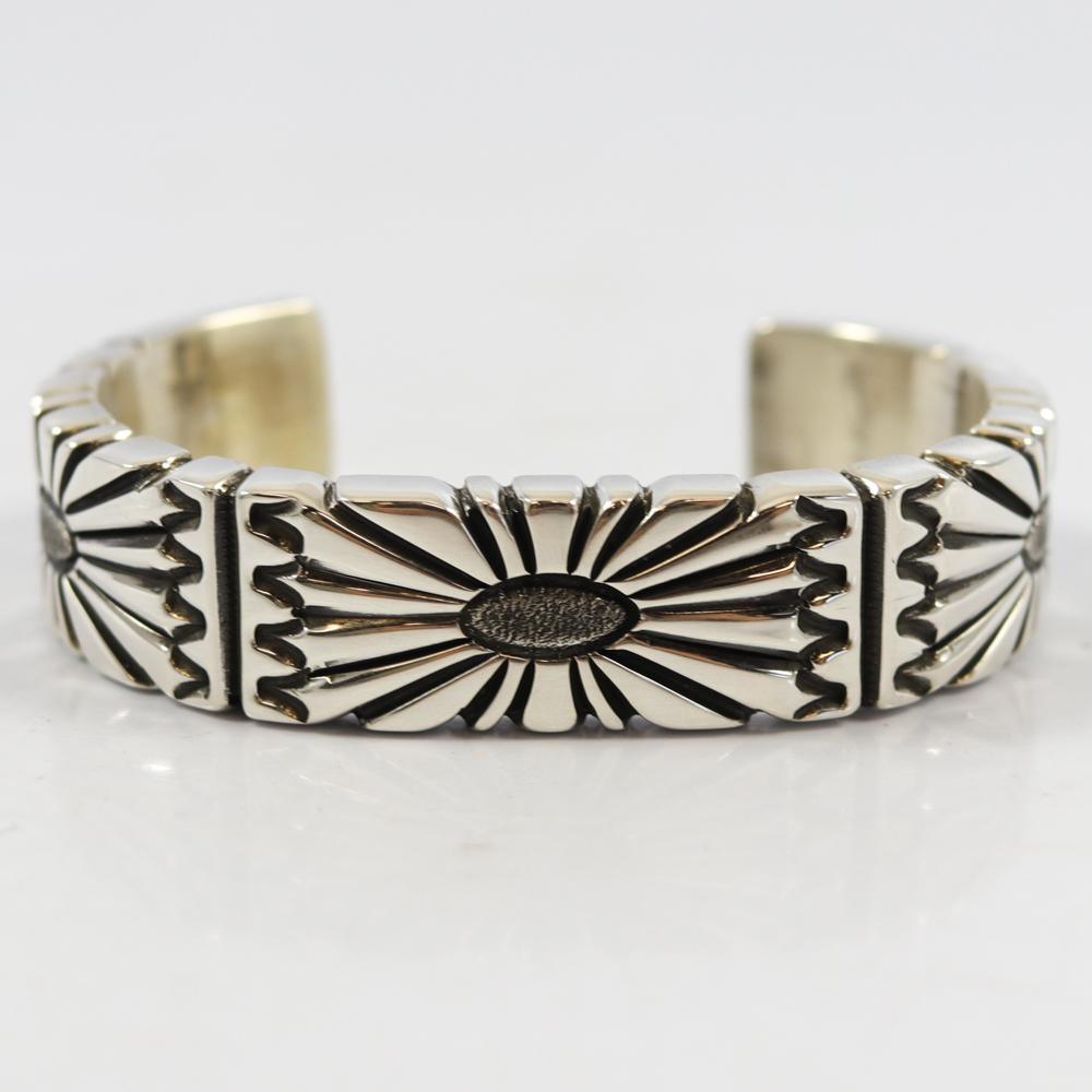 Silver Cuff by Thomas Jim - Garland's