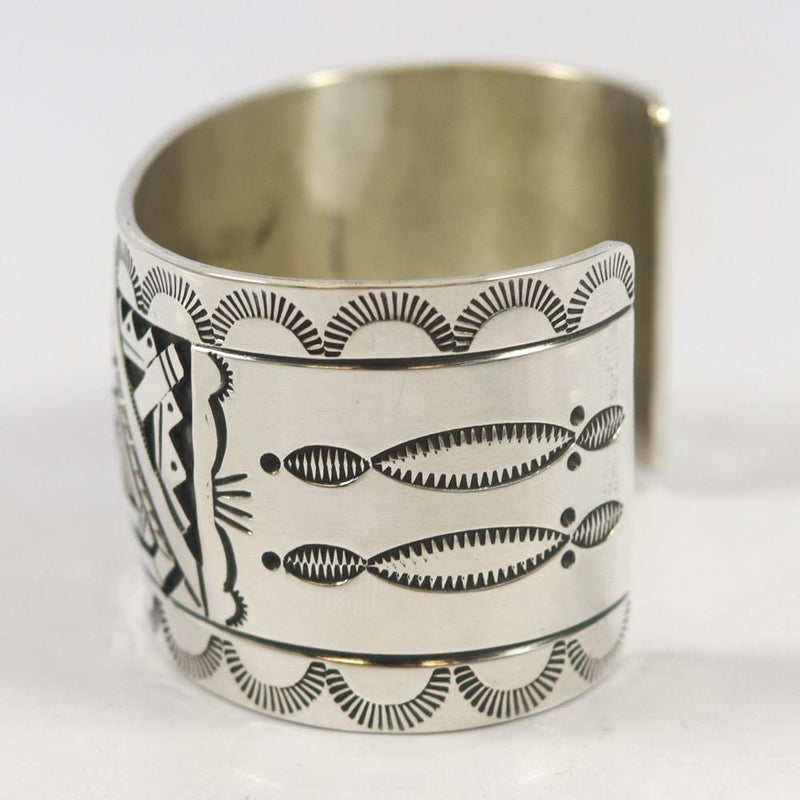 Silver Cuff by Peter Nelson - Garland&