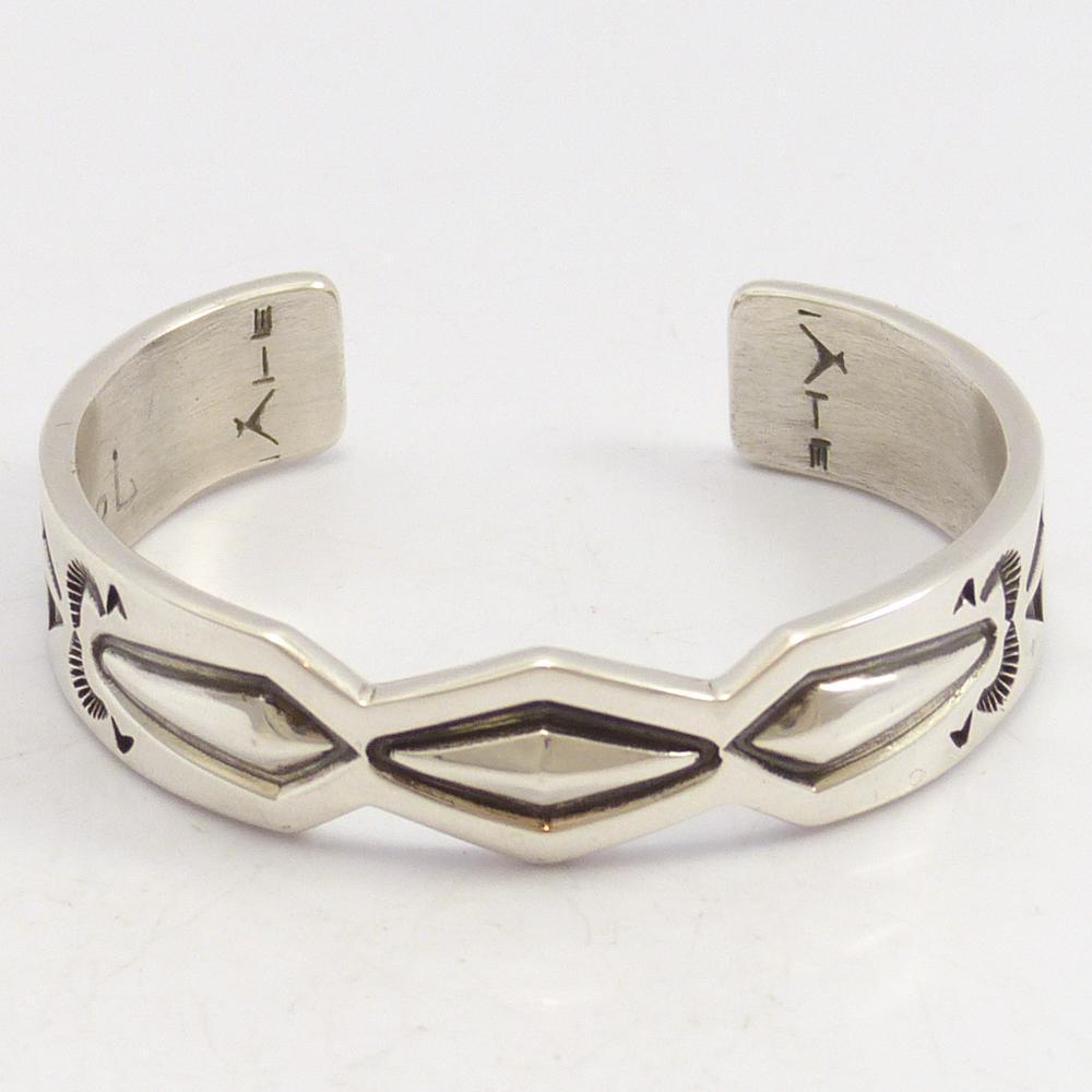 Silver Cuff by Fidel Bahe - Garland's